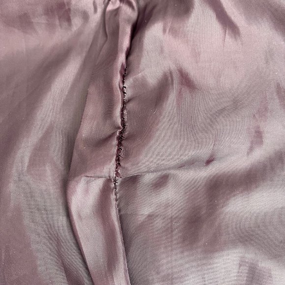 Moda International for Victoria's Secret Wool Pea Coat, Purple, Size XS - Picture 14 of 14